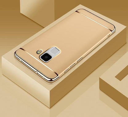 Galaxy A8 Plus Luxury 3 in 1 Electroplating Back Case casemarts