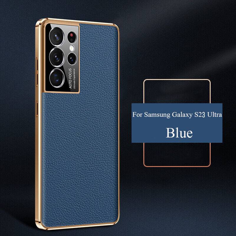 Luxury Leather Electroplate Frame Case casemarts