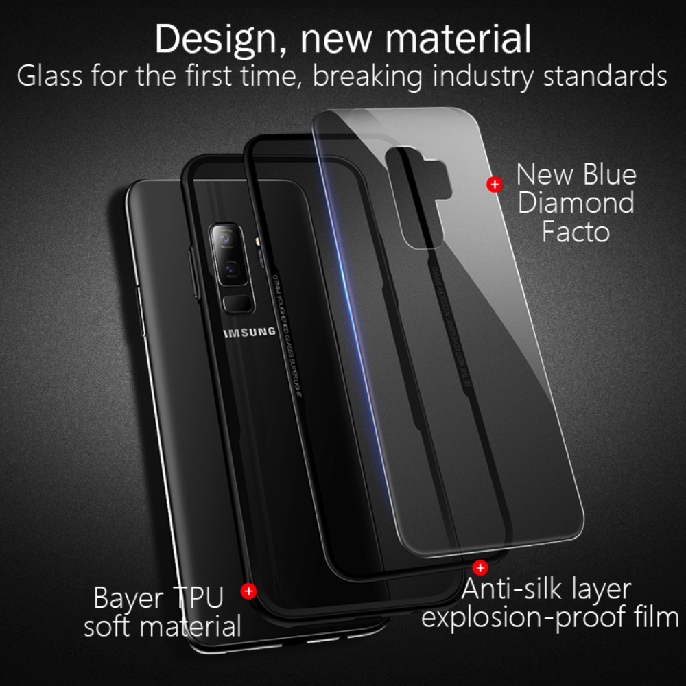 Galaxy S9 Plus Glassium Series Case casemarts