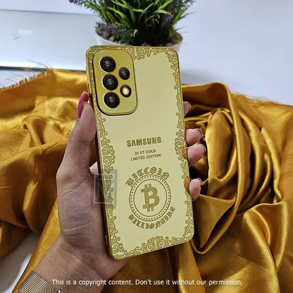 Galaxy A Series Crafted Gold Luxurious Camera Protective Case casemarts