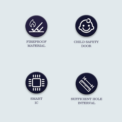 LDNIO - Universal Power Socket With Night Lamp casemarts