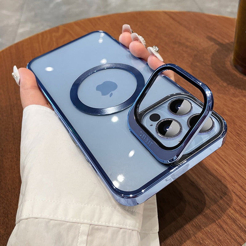 Luxury MagSafe Camera Protector Stand Case - iPhone casemarts