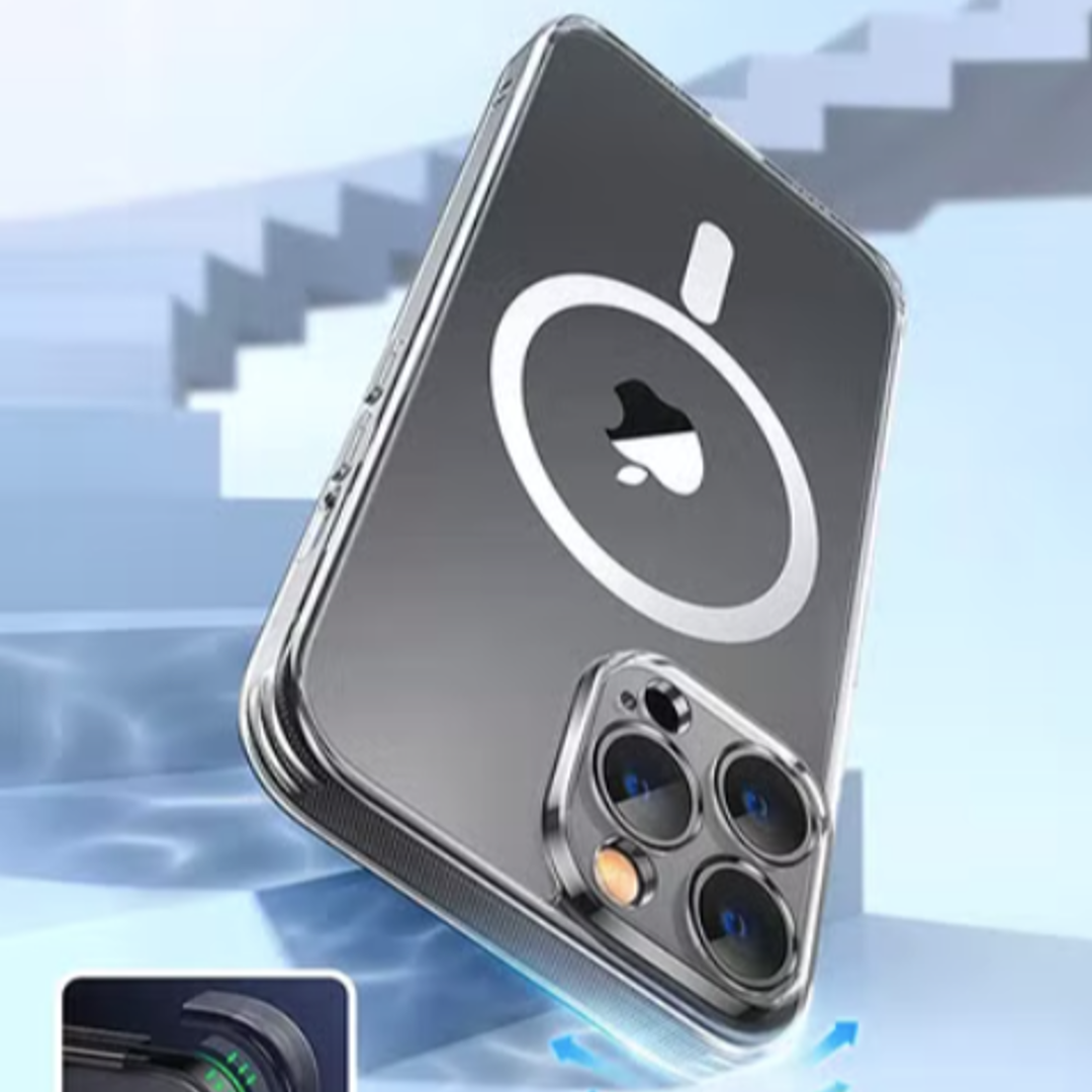 iPhone 14 Series - Anti-Knock TPU Transparent Magsafe Case casemarts