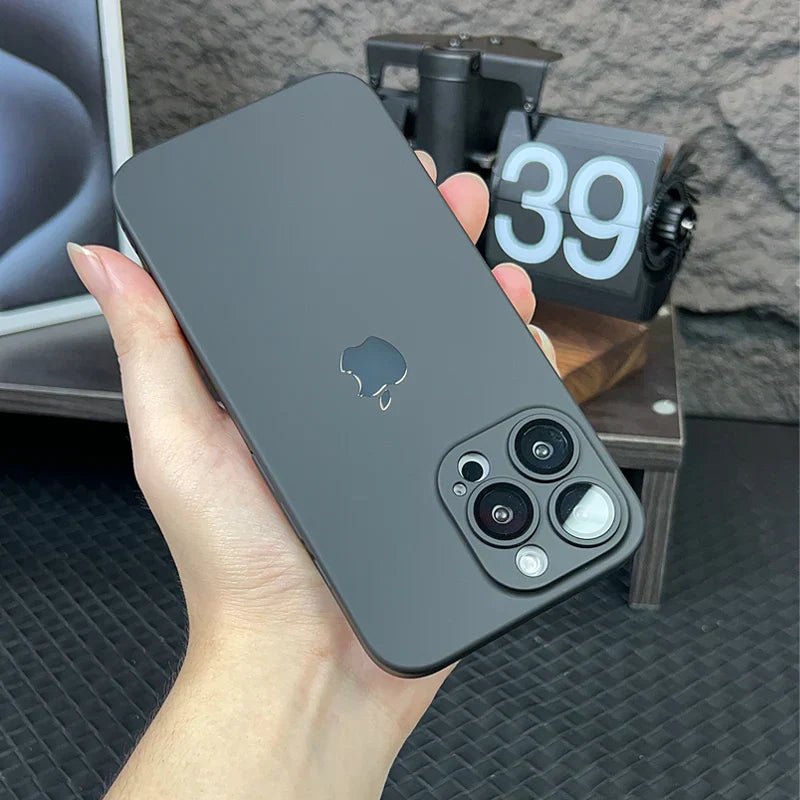 Luxury Electroplated Matte Titanium Case For iPhone PIPI