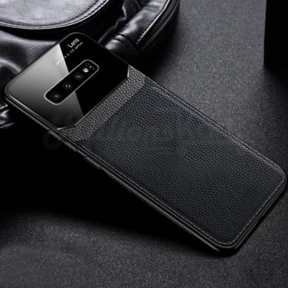 Galaxy Note 8 Sleek Slim Leather Glass Case casemarts