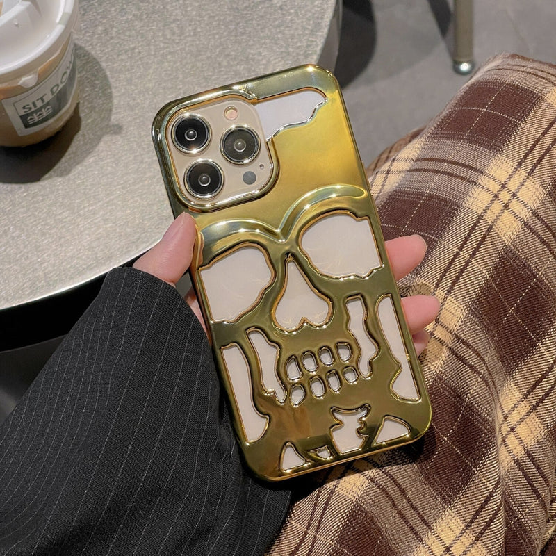 Hollow Skull Design Case - iPhone casemarts
