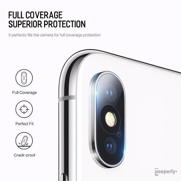Rock ® iPhone XS Camera Lens Glass Protector casemarts