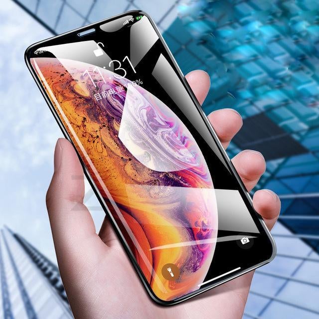 Baseus ® iPhone XS Max Full Coverage Curved Tempered Glass casemarts