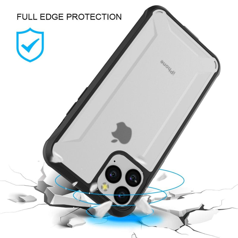 Henks ® iPhone 11 Pro Anti Shock Transparent Case casemarts