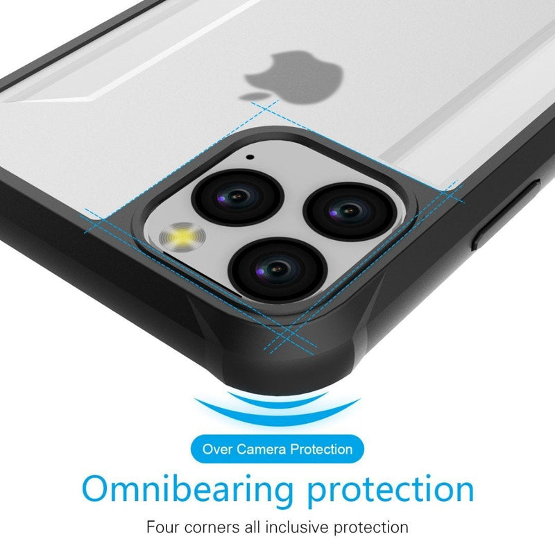 Henks ® iPhone 11 Pro Anti Shock Transparent Case casemarts