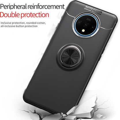 OnePlus 7T Metallic Finger Ring Holder Matte Case casemarts