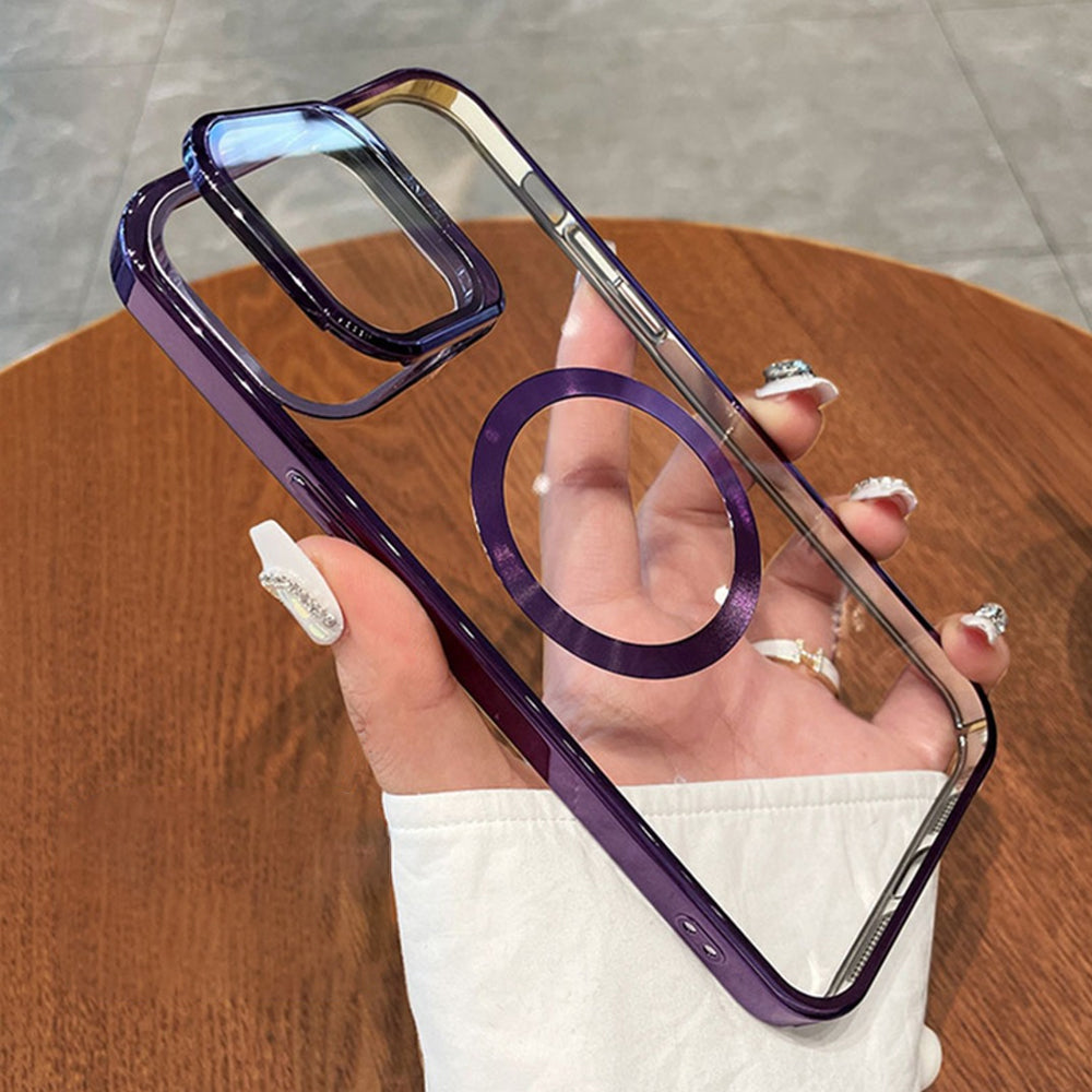 Luxury MagSafe Camera Protector Stand Case - iPhone casemarts