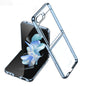 Galaxy Z Flip5 Transparent Glitter Case casemarts