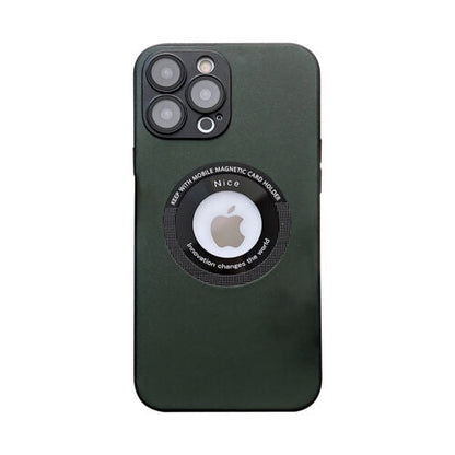 Luxury Leather Matte Case for iPhone pipi