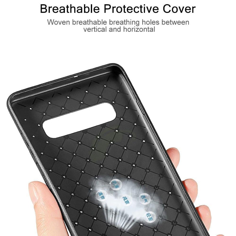 Henks ® Galaxy S10 Ultra-thin Grid Weaving Case casemarts