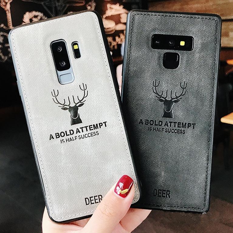 Galaxy S9 Deer Pattern Inspirational Soft Case casemarts