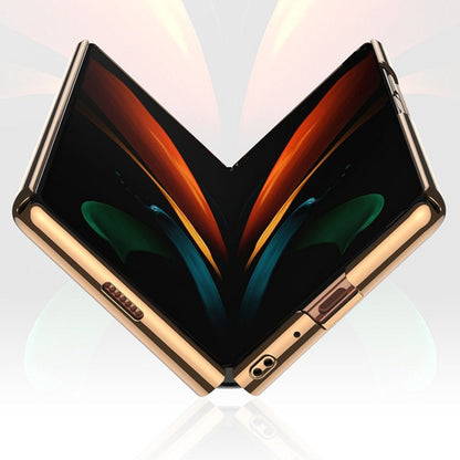 Galaxy Z Fold2 Folding Plating Pattern Glass Case casemarts